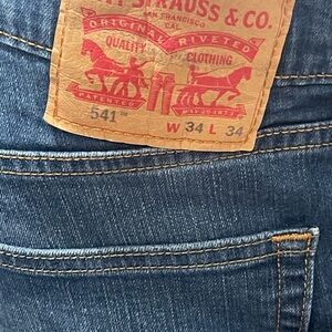 Levi's Men's Indigo Relaxed Jeans
